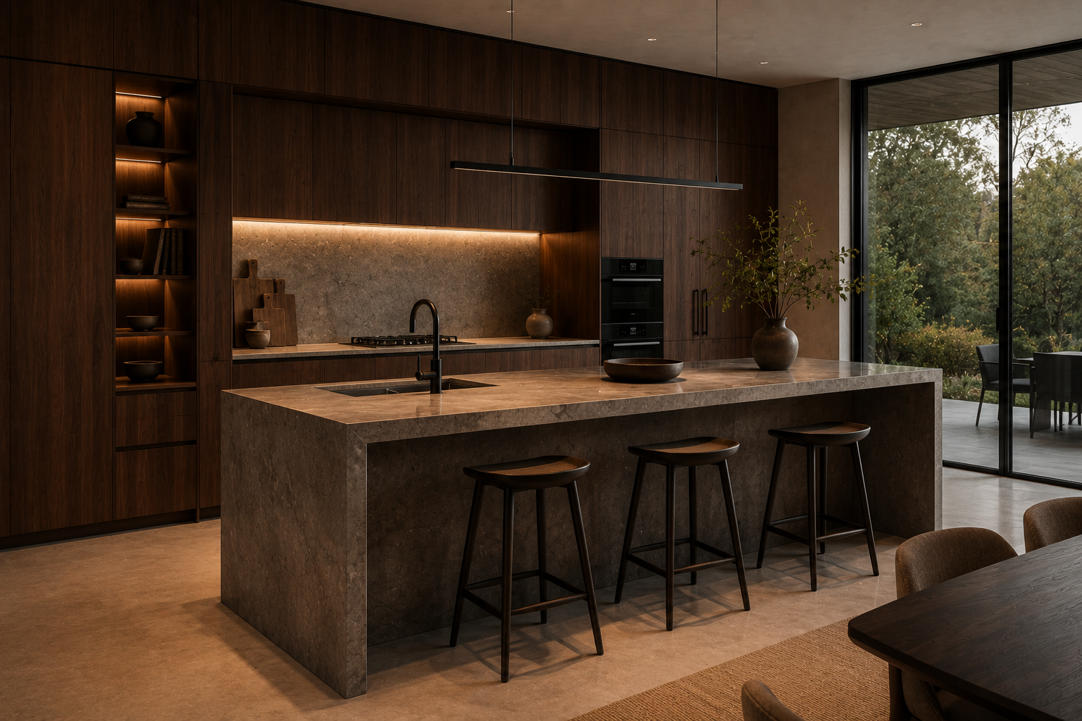 Integrated cabinetry